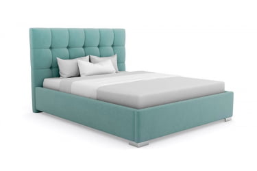 Кровать Норден 90кс200 велюр Севен 626 / Norden 90x200 Seven