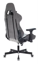 Кресло игровое Бюрократ ВИКИНГ 7 КНИГХТ Б ФАБРИC Серый Лофт ромбик / VIKING KNIGHT B FABRIC Loft