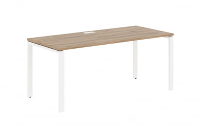 Стол письменный ЕДИС ЕУСТ 1780 Дуб Денвер светлый Белый / EDIS EUST