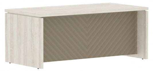 Стол руководителя Торр ЛУКС ТЛСТ 189Х Сосна Эдмонд Капучино / Torr LUX TLST 189H