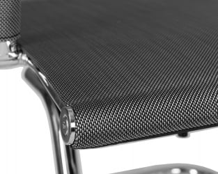 Офисное кресло для посетителей ДОБРИН CОДЙ МЕСХ (серый) / DOBRIN CODY MESH