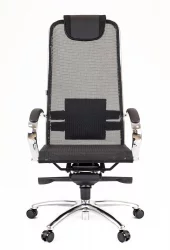 Кресло руководителя Деко сетка Черный / Deco