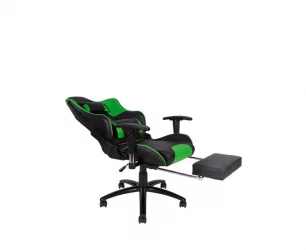 Игровое кресло Лотус ГТС РФ-8066Е Черный/Зеленый / Lotus GTS RF-8066E