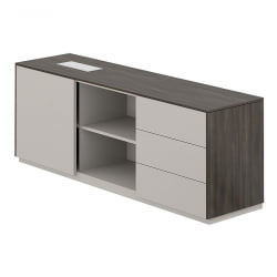 Тумба опорная 1700 правая Атлас НЗ-0211.БТ.ГС.Р Бренсон Трюфель Серый камень / Atlas NZ-0211.BT.GS.R