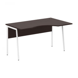 Стол эргономичный правый ИМАГО Плус СА-2П(Пр) Венге Магия Белый / IMAGO Plus СА-2P(Пр)