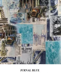 Диван Акварель-3 журнал блю,Майя 8