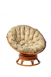 Кресло Папасан вращающийся 23/01Б коньяк / 23/01B
