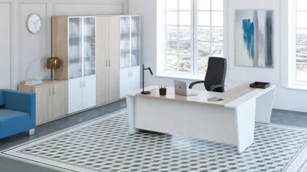 Шкаф для бумаг, древесный АСТИ АСТ33950002 Вяз / ASTI AST33950002