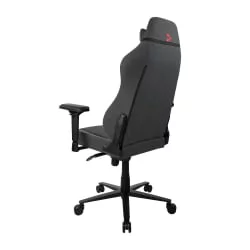 Геймерское кресло Ароззи Примо Вовен Фабриc Блаcк Ред лого / Arozzi Primo Woven Fabric Black Red logo