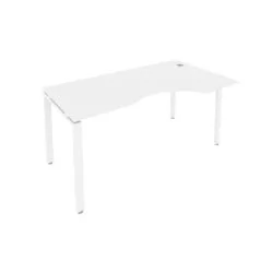 Стол письменный МЕТАЛ СЙСТЕМ Б.СА-1 Пр Белый / METAL SYSTEM