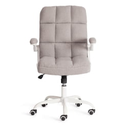 Кресло офисное Лугано Вх ткань теддй, светло-серый / Lugano Wh teddy,