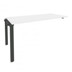 Наборный элемент рабочей станции на П-образном м/к ОНИКС О.МП-1.НРС-4.7 Белый Бриллиант/Антрацит / ONIX O.MP-1.NRS-4.7