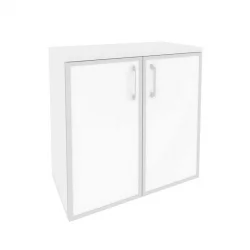 Шкаф низкий широкий ОНИКС О.СТ-3.2Р вхите Белый Бриллиант / ONIX O.ST-3.2R white