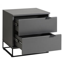 Тумба дизайнерская CИТЙ 400955821х Графит / CITY 400955821h