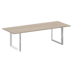 Стол переговорный на О-образном м/к ОНИКС ДИРЕCТ ЛУКС М-О.МО-ПРГ-25 Дуб Аттик / ONIX DIRECT LUX M-O.MO-PRG-25