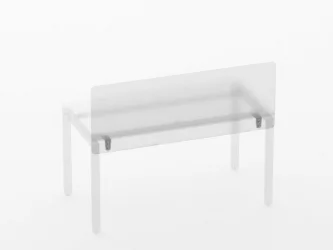 Экран (пластик) Дека 8.14.14 Белый-024 (без крепления) / Deka