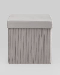 Пуф складной с ящиком Сторе Скуаре Серый / Store Square