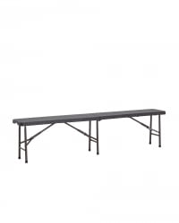 Скамья Кейт 180 (ХДПЕ) Коричневый / (HDPE)