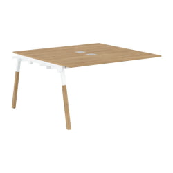 Рабочая станция Форта ФИВСТ 1313 Дуб Гамильтон Белый премиум / Forta FIWST