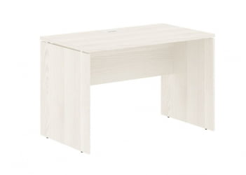 Стол письменный ЕДИС ЕДСТ 1167 Ясень Траун Белый / EDIS EDST