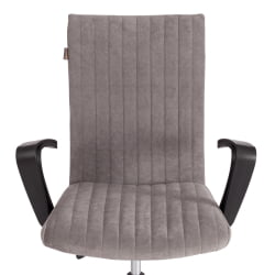 Кресло СПАРК флок , серый, 29 / SPARK