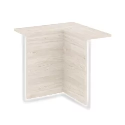 Накладка угловая высокая внутренняя с подсветкой левая для О.Р-Ф.МУ.ВНУ(Л) ОНИКС О.Р-НУ.В.ВНУ.С(Л) Денвер Светлый / О.R-F.MU.VNU(L) ONIX О.R-NU.V.VNU.S(L)