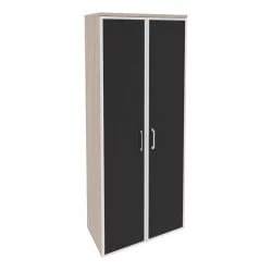 Шкаф высокий широкий ОНИКС O.ST-1.10R блаcк Дуб Аттик / ONIX black