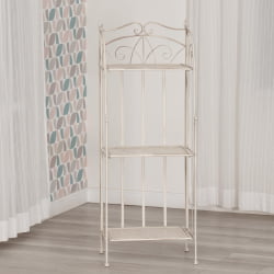 Этажерка Сеcрет Де Маисон Елиса (ПЛ08-10337) стальной сплав, античный белый, 41,50х20х108 см / Secret De Maison Elisa (PL08-10337)
