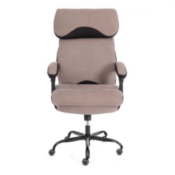 Кресло Чиеф металБЛ ткань, светло-коричневый, КУБ 03/ТВ-24 / Chief metalBL KUB 03/TW-24