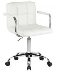 Офисное кресло для персонала ДОБРИН ТЕРРЙ (белый) 2 шт / DOBRIN TERRY
