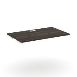 Стол-приставка к двум опорным тумбам/шкафам CОНCЕПТ CН.ОСПР-006 Дуб Мали Белый / CONCEPT CN.OSPR-006