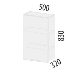 Шкаф кухонный (лев/прав) Дакота 103.10