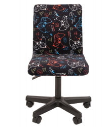 Детское кресло CХАИРМАН ТИН (КИДС) 109 черный пластик ГАМЕ / CHAIRMAN (KIDS) GAME