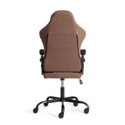 Кресло иВолф ткань, черный/коричневый / iWolf