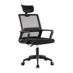 Кресло офисное ТопЧаирс Елемент черный / TopChairs Element