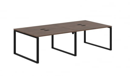 Бенч-система ЕДИС ЕКВСТ 2713 Дуб Денвер темный Черный / EDIS EQWST