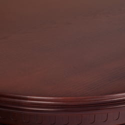 Стол ВЕРСАЛ овальный бук, мдф, 300 (350/400) х 110 х 78 см, Тобаcко / VERSAL Tobacco