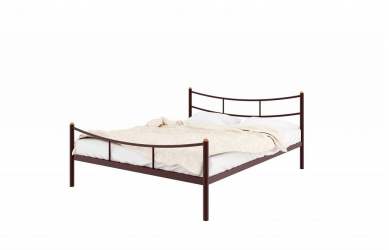 Кровать София плус 1200х1900 Коричневая / plus