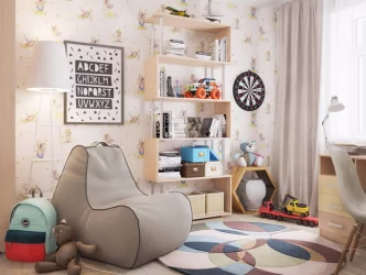 Стеллаж Стойка 6 Дуб Млечный