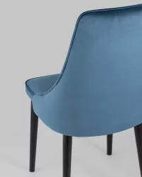 Стул Версаль велюр Пыльно-синий