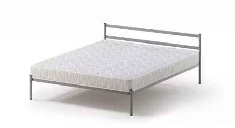 Кровать Метта 1200кс2000 Серая / 1200x2000