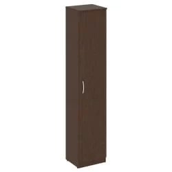 Шкаф высокий узкий правый (1 высокая дверь ЛДСП) НОВА С В.СУ-1.9 Р Венге Цаво / NOVA S R