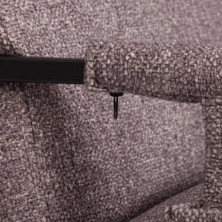 Кресло Чарли ЛУКС/Чарли Люкс велюр/букле, ВТ шапе воод росе, 70х80х82 см / Charli LUX/Чарли VT shape wood rose,