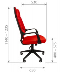 Офисное кресло CHAIRMAN 525 Черный
