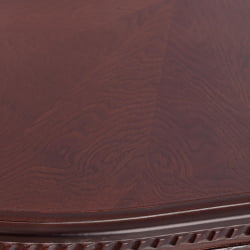 Раздвижной стол CОППОЛА бук, мдф, 140+40кс80кс77см, Тобаcко, узор прямой / COPPOLA 140+40x80x77см, Tobacco,