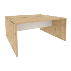 Рабочая станция ОНИКС О.Д.РС-2.4.7 Тиквуд Светлый/Белый / ONIX O.D.RS-2.4.7