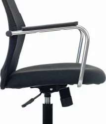 Кресло оператора Бюрократ КБ-5М/СЛ/БЛАCК / KB-5M/SL/BLACK