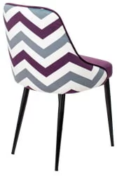 Стул для кухни Бюрократ КФ-5 зигзаг ВИОЛЕТ / KF-5 VIOLET