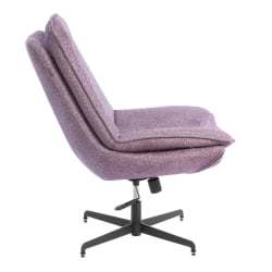 Кресло Космо велюр/букле, ВТ шапе воод росе / Cosmo VT shape wood rose