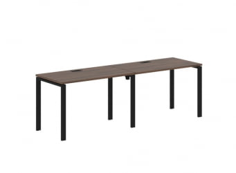 Бенч-система ЕДИС ЕУВСТ 2367 Дуб Денвер темный Черный / EDIS EUWST